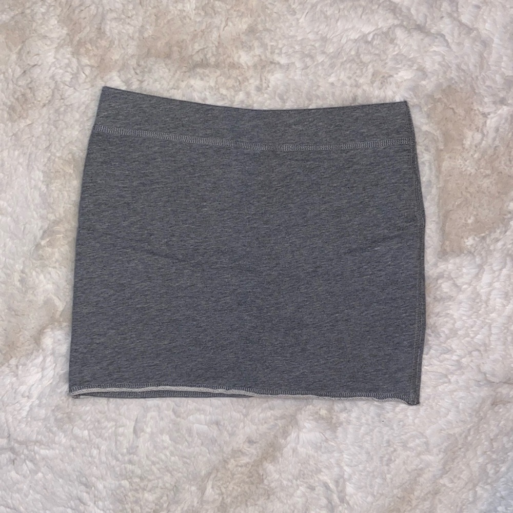 Rag and Bone Mini Skirt grey sweatshirt material NWOT